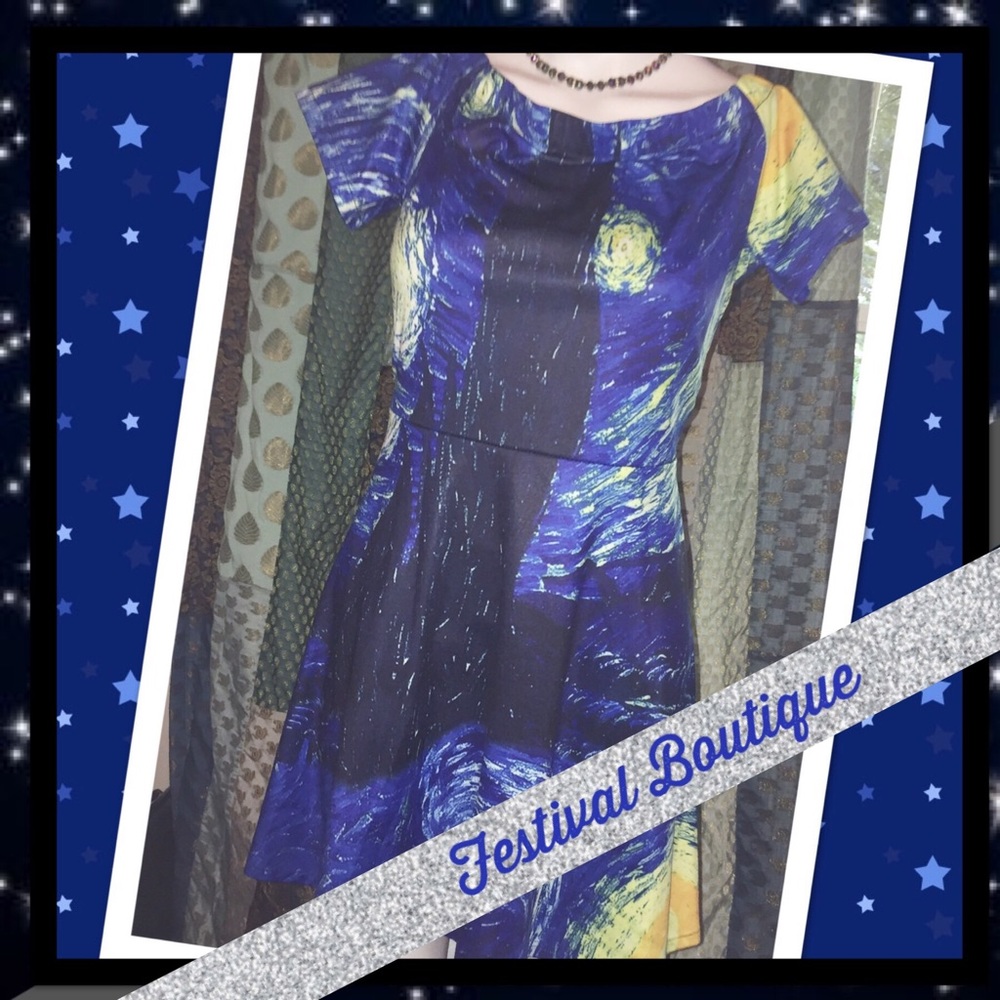 🌟 Unique festival style handmade size L-XL 🌙